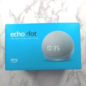 Amazon Echo Dot (4th Gen), Smart Speaker with Clock and Alexa